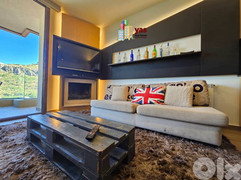 Faraya 70m2 | Cozy Chalet | Furnished | Mountain View | Rent | DA/JO 3