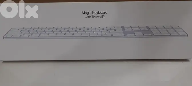 Magic Keyboard with touch id and numeric keypad usb-c white MXK73