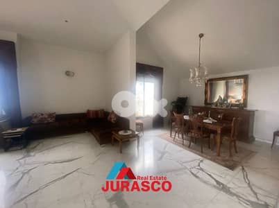apartment for sale in sahel alma 260m + 40m terrace /للبيع ساحل علما