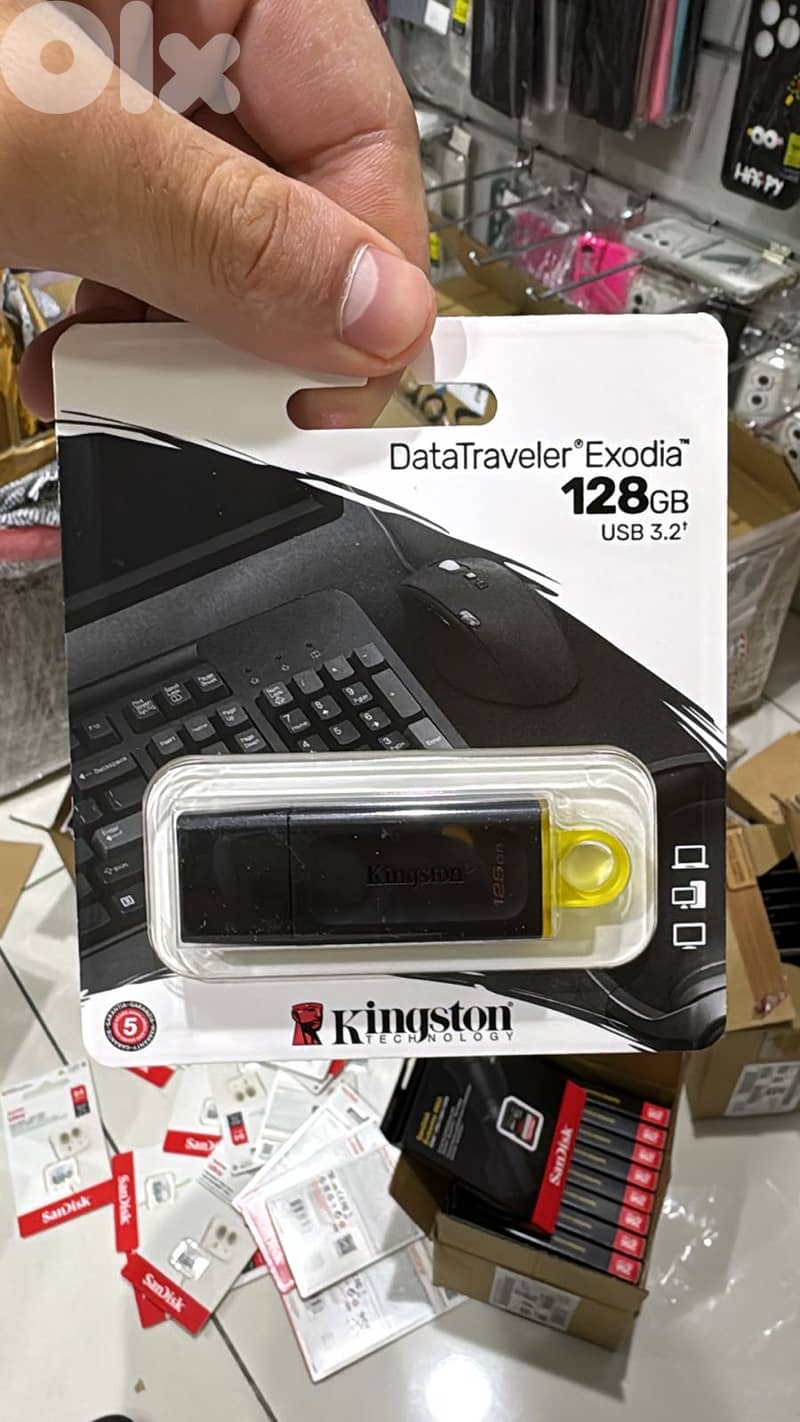 Kingston exodia flash memory 128gb 0