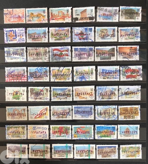 48 fiscal stamps 0