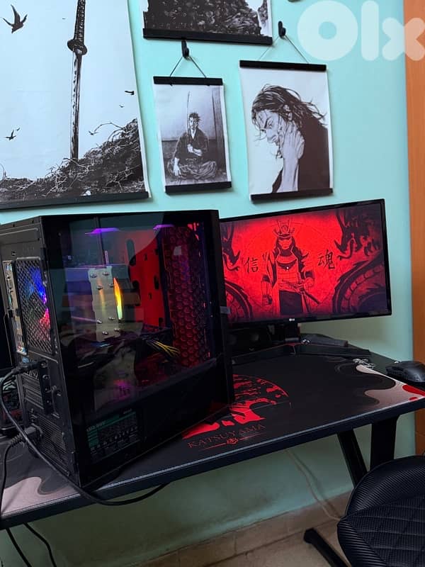 GAMING PC I5 12400f with RX 6600 XT + [FREE] LG GAMING MONITOR 4