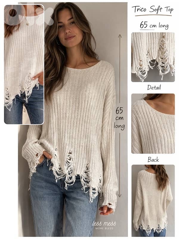 tricot soft sweater new in tag 0