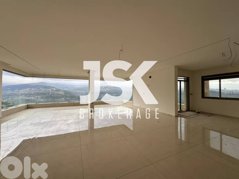 L20623 - Fully Decorated Apartment For Sale In Ouyoun Broumana 0