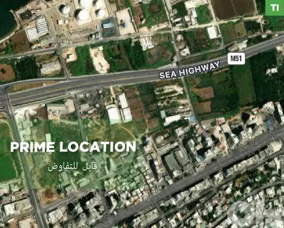 Prime location ,industrial land , Tripoli/  طرابلس REF#TI133568