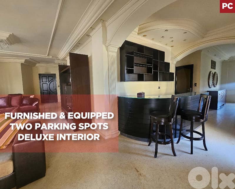4 balconies, 2 parking, elevator, furnished, Kousba/كوسبا REF#PC133582 0