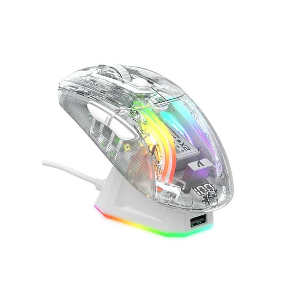 ATTACK SHARK X2 PRO RGB SEMI-TRANSPARENT MOUSE 0