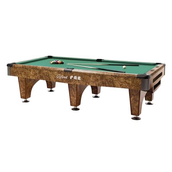 Oxford 9ft 3-Piece Slate Billiard Pool Table – Made in Italy 0