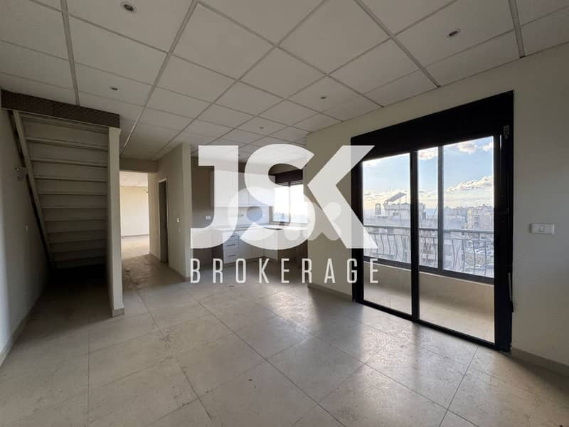L20638 - Spacious 3-Bedrooms Loft Style For Sale in Mansourieh 0