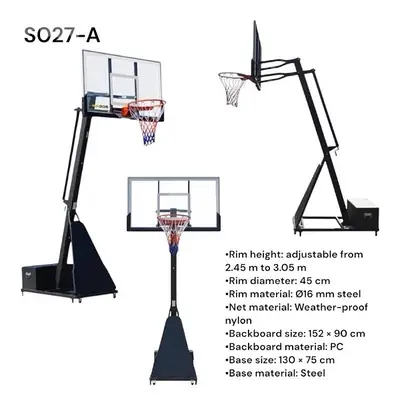 Basketball Hoop with Iron base S027A
