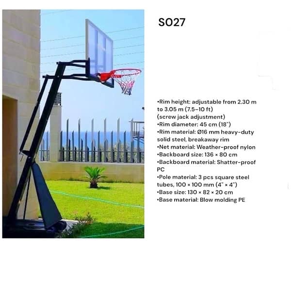 Basketball Hoop S027 PC Board Material 0