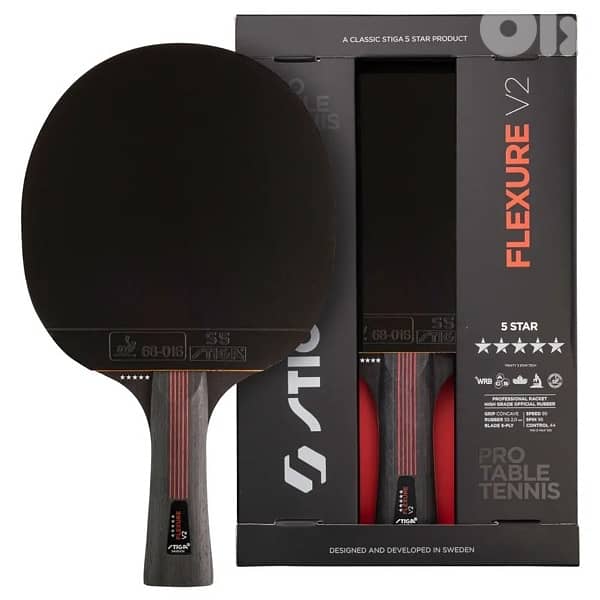 Stiga Flexture 5 stars racket 0