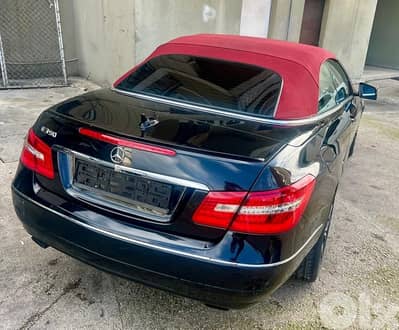 Mercedes E 350 convertible