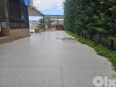 PRIVATE POOL + TERRACE / Bikfaya  SEA VIEW / 3 BEDS , BK-156