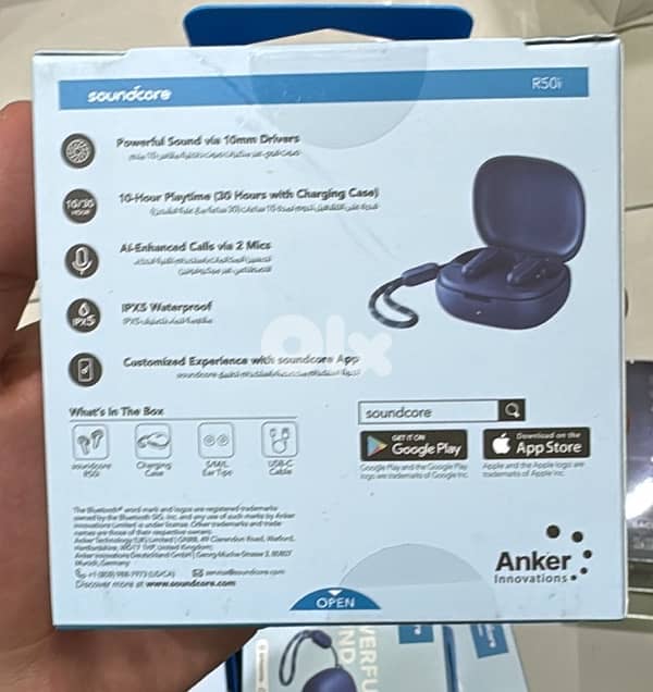 Anker soundcore R50i blue 0