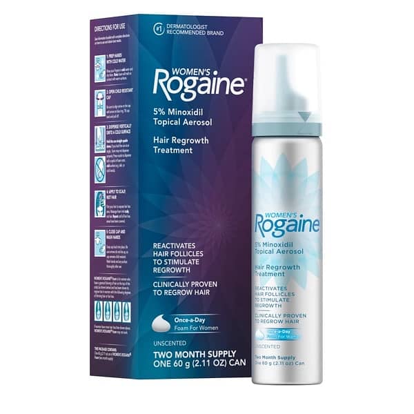 Minoxidil Rogaine Hair Growth 0
