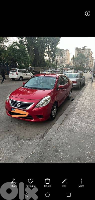 Nissan Sunny 2014