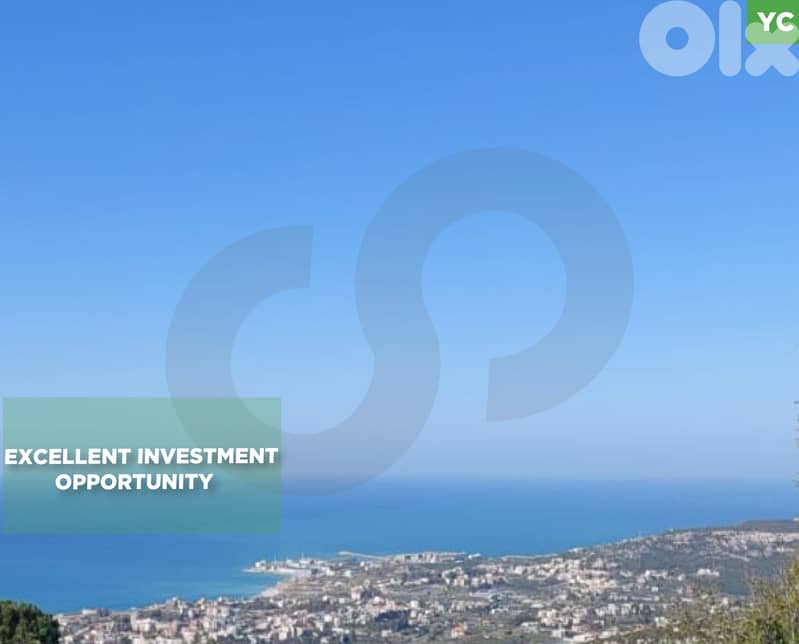 Prime Land for Sale in Eddeh – Batroun/اده ! REF#YC133602 ! 0