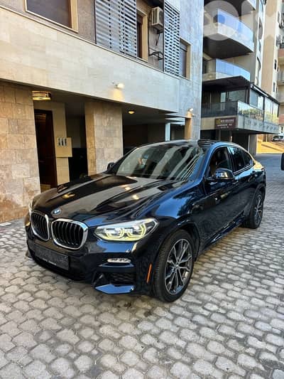 BMW X4 x-drive M-package 2019 dark blue on brown (clean carfax)