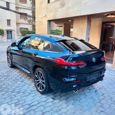 BMW X4 x-drive M-package 2019 dark blue on brown (clean carfax)
