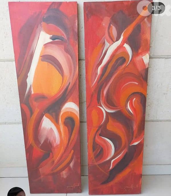 2 paintings 0