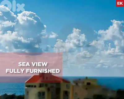 Fully Furnished ,Sea View, prime location. Jbeil / جبيل REF#EK133636