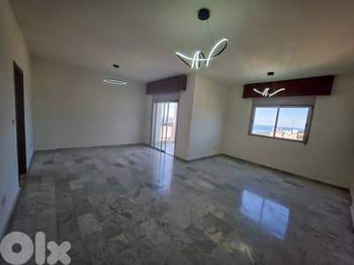 Three Bedroom Apartment in Beit Chaar, Metn with Sea View.