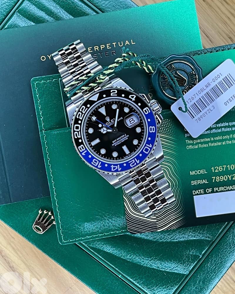 Rolex gmt master 2 batgirl super clone 1:1 0