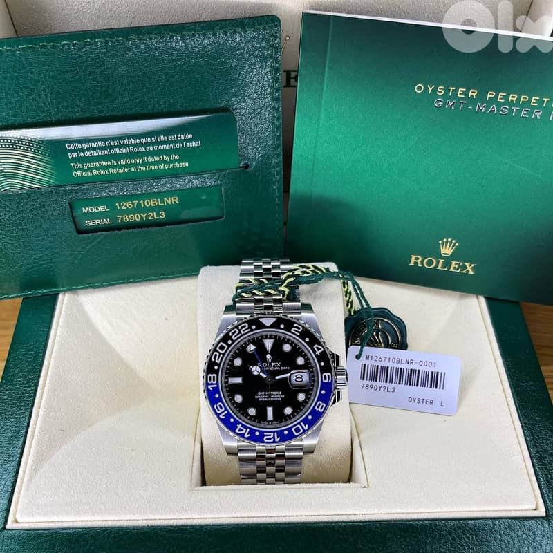 Rolex gmt master 2 batgirl super clone 1:1 2