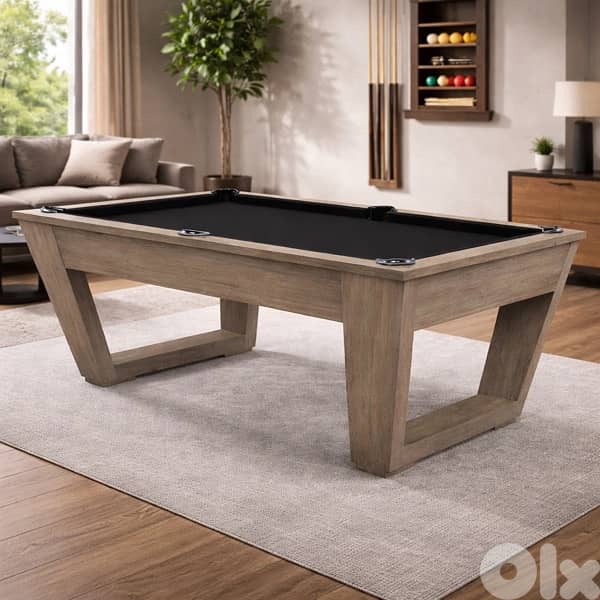 Professional Modern Pool Table 8ft Slate 0
