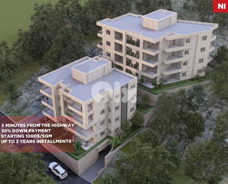 Under construction/30% down payment/Hosrayel/حصرايل/ REF#NI133646 0