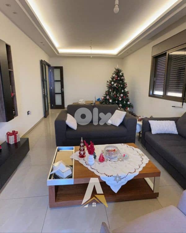 160 SQM Fully Decorated Apartment In Mansourieh With Sea View 0