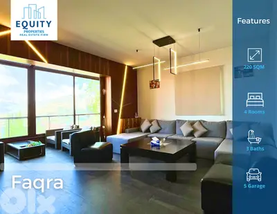 220 SQM Apartment For Sale In Faqra شقة للبيع #RH21076 220 SQM Apartment For Sale In Faqra شقة للبيع #RH21076