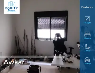 125 SQM Apartment For Sale In Awkar شقة للبيع #MH21221