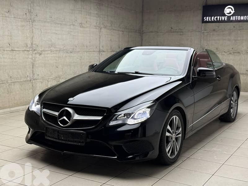 Mercedes-Benz E-Class cabriolet 1 Owner TgF source 0