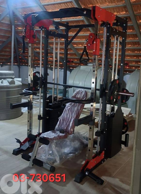 3 items / multi-functional smith machine 0