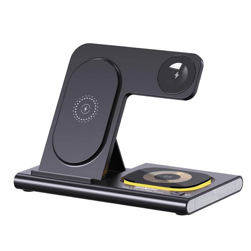 MOXOM MX-ST11 3IN1 WIRELESS CHARGING BLACK 0
