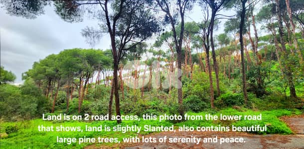 Land for sale in Rabieh/ Seaview