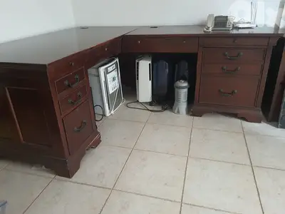 Solid Oak Office Desk