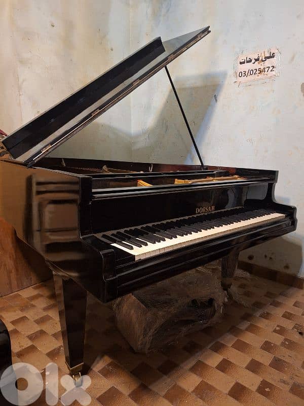 piano baby grand glossy black coloured tuning warranty 3