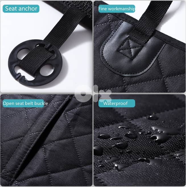 Waterproof Anti-Scratch Car Seat Cover for Dogs 1