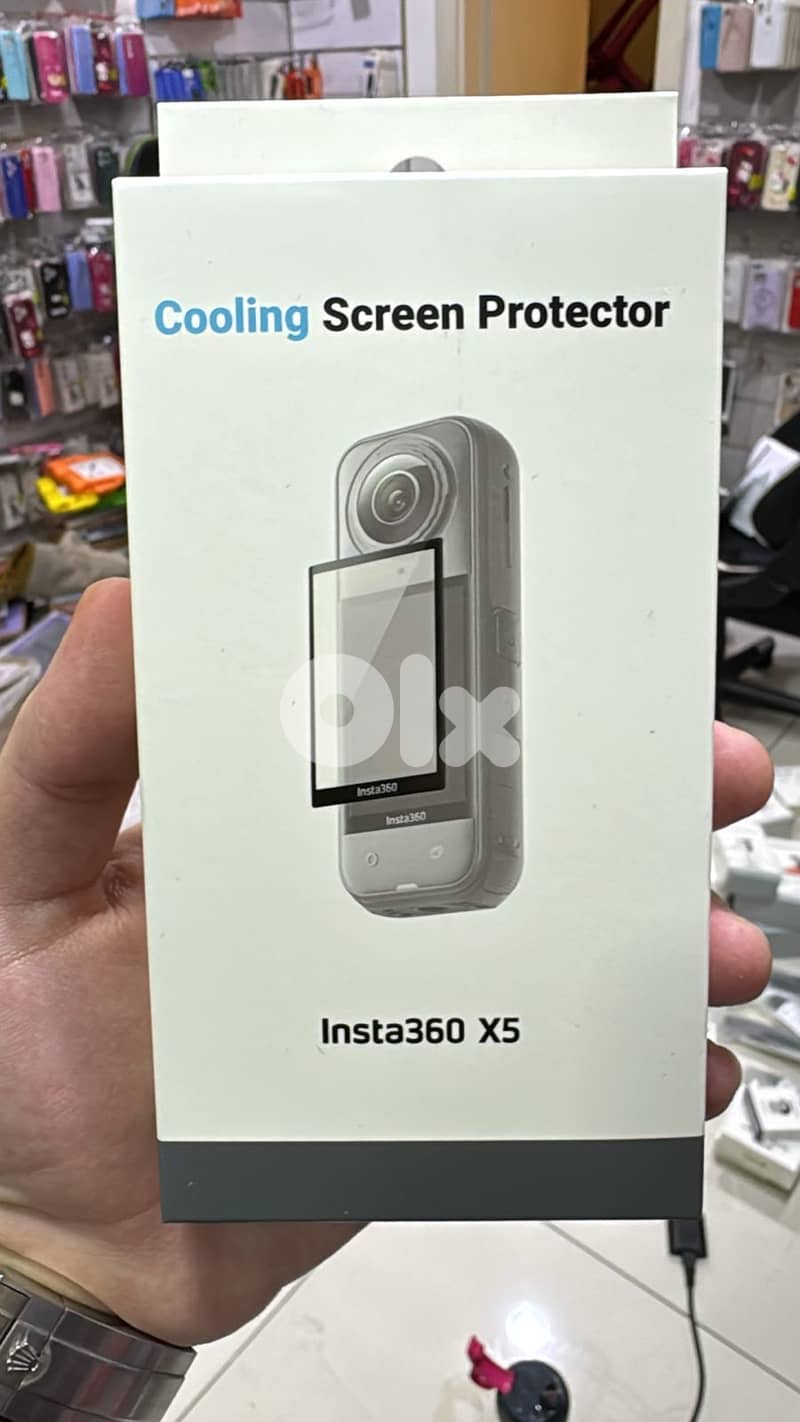 Insta360 cooling screen protector for x5 30$ 0