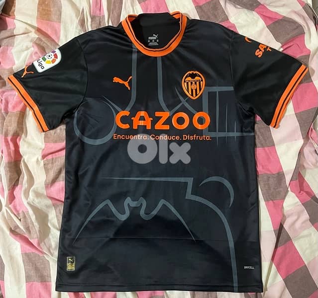 valencia puma away jersey 2022 cavani 7 5