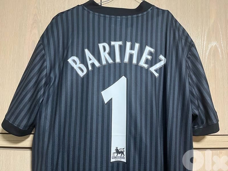 Manchester United Barthez goalkeeper historian kit 0