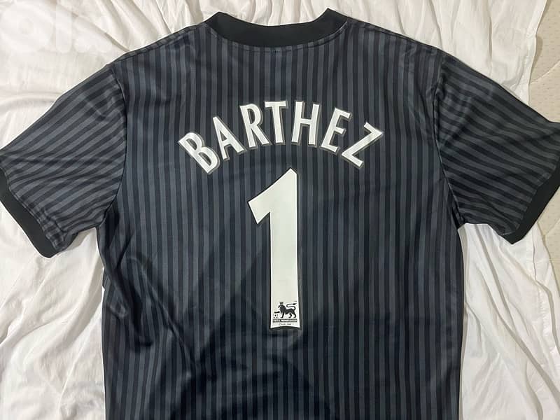 Manchester United Barthez goalkeeper historian kit 2