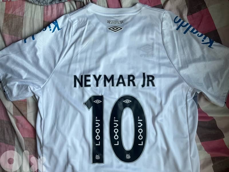 santos neymar jr 2024 umbro home historic kit 0