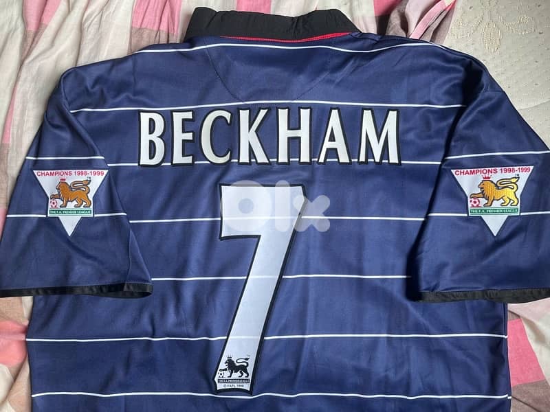 Manchester United 1999 kit  beckham 7 0
