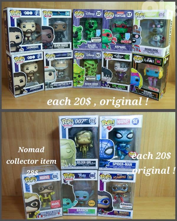Funko pop , only these available ! 0