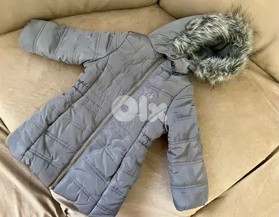 calvin klein coat girl jacket