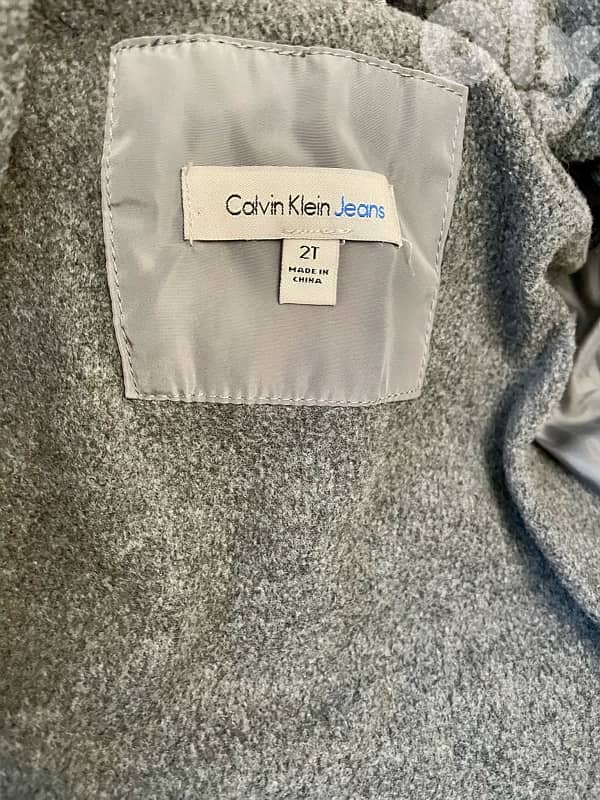 calvin klein coat girl jacket 2
